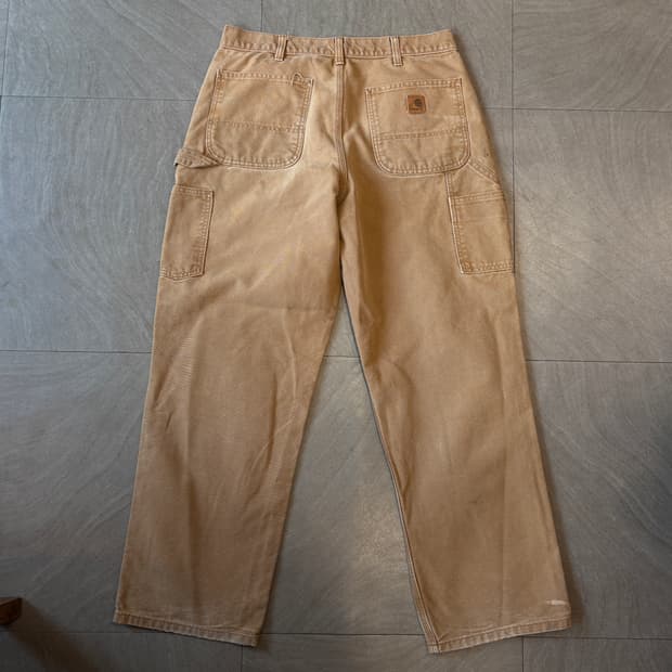 칼하트 정품 오리지널 브라운 카펜터 팬츠