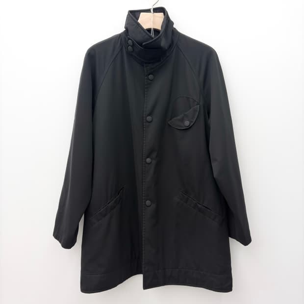 NYLON NECK SNAP COAT