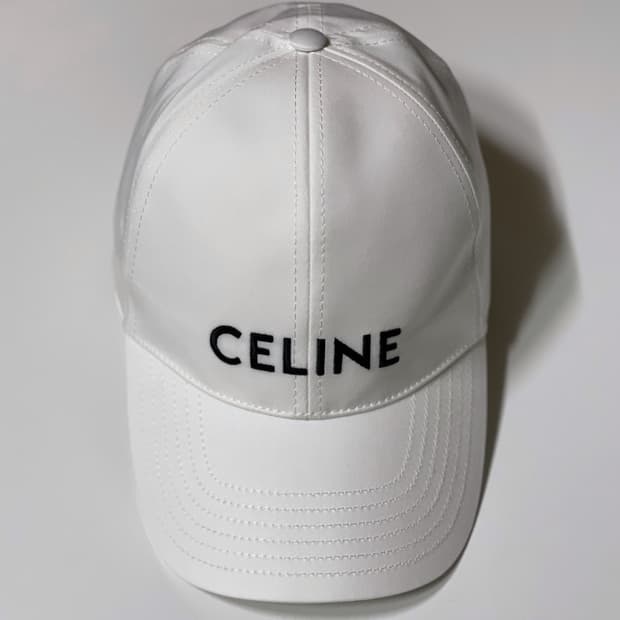 CELINE 셀린느 레터링 로고 베이스 볼캡