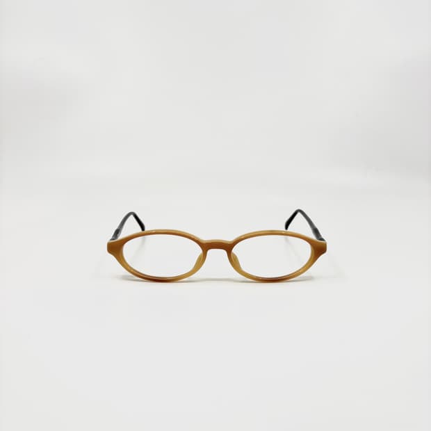Cantabile 빈티지 브라운 프레임 뿔테 안경