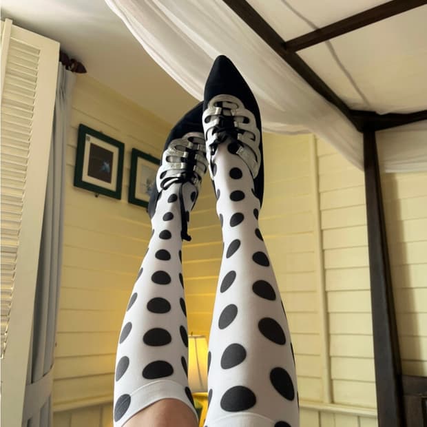 printing knee stocking/socks