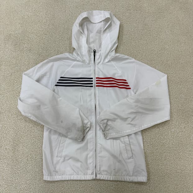 [S/P] 타미힐피거 여성 화이트 나일론 후드집업 1230T2