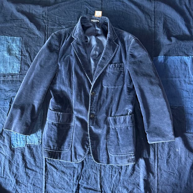 레노마 코듀로이 자켓 100