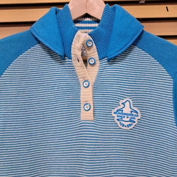 먼싱웨어골프 여성방풍울캐시집업