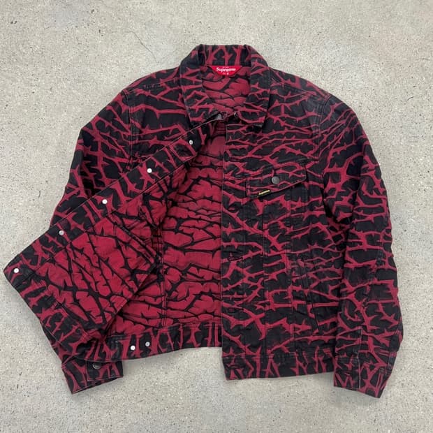 슈프림 18FW 쏜 트러커 자켓