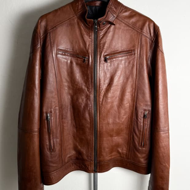 SABANI VERA PELLE Soft Leather Jacket 