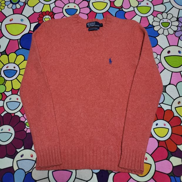 폴로 니트 앙고라