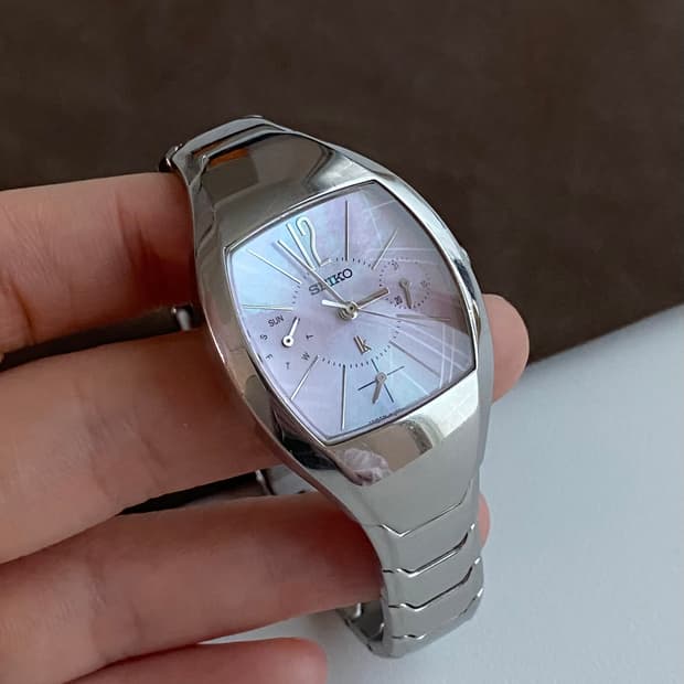 Seiko 세이코 lk 쉘실버 라벤더 레이디스