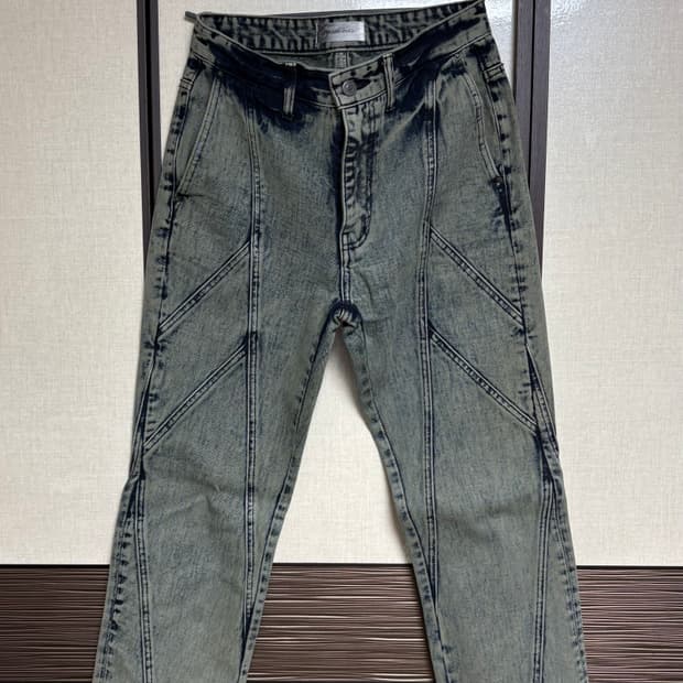 메종미네드 MOLAR FOX DENIM PANTS G/BLUE 46