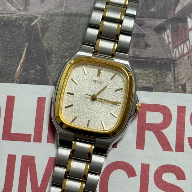 Seiko 세이코 히티치 콤보 스퀘어 쿼츠