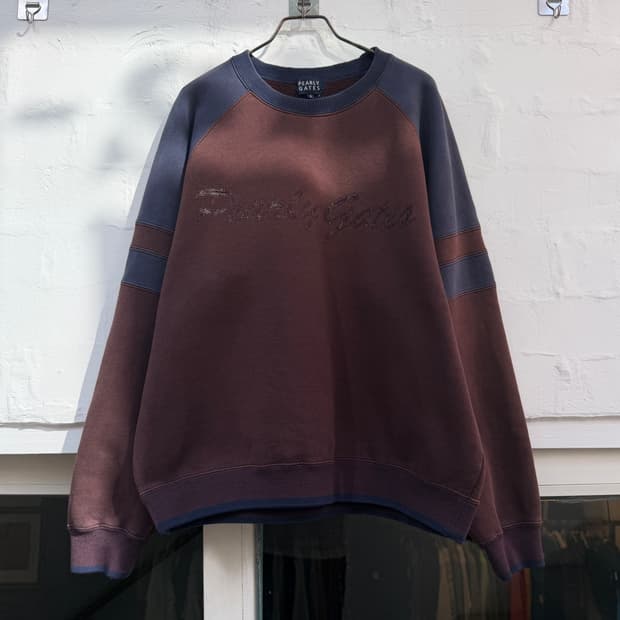 Pearly Gates 파리게이츠 로고 스웨트셔츠 2