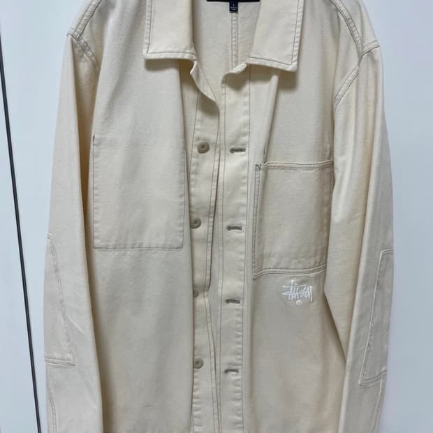 스투시 캔버스 자켓 L사이즈