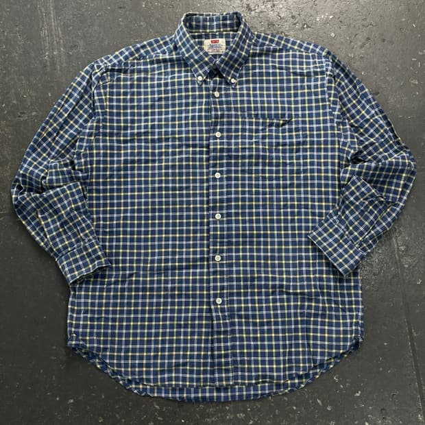 100 리바이스 체크 셔츠