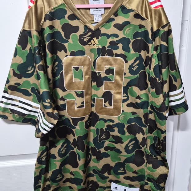 아디다스 베이프 카모  XL