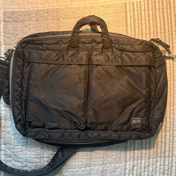 요시다 포터 탱커 브리프케이스 3WAY 블랙