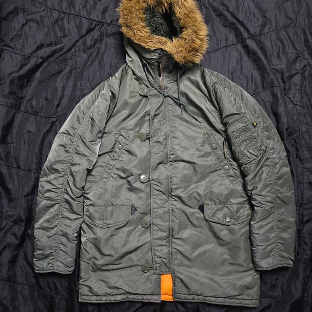 알파인더스트리 n3b 봄버 점퍼 L