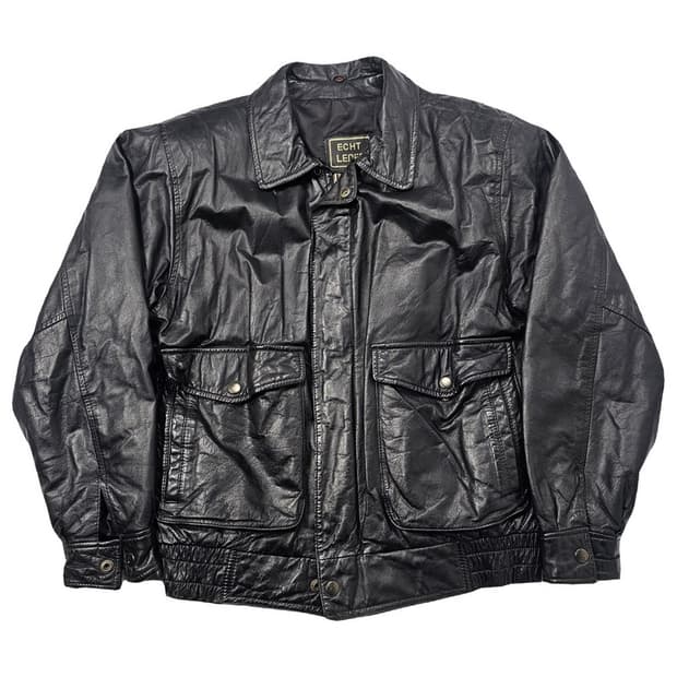ECHT LEDER 빈티지 소가죽 자켓 L