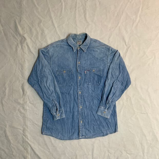 리바이스 데님셔츠 