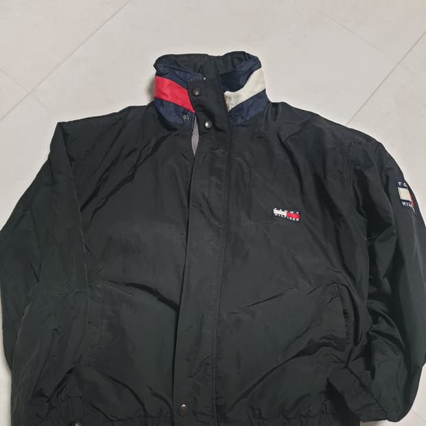 빈티지 타미 올드스쿨 바람막이 105size 