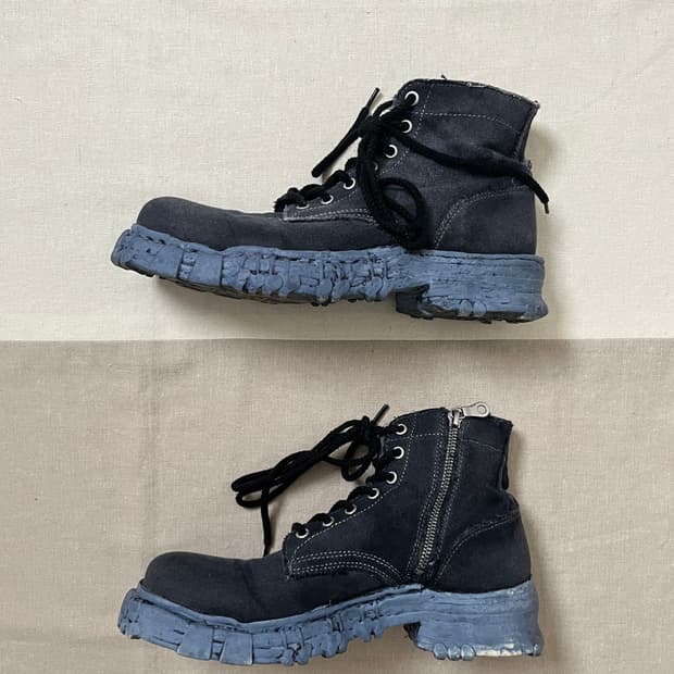 미하라 야스히로 캔버스 부츠 제너럴스케일 mihara yasuhiro