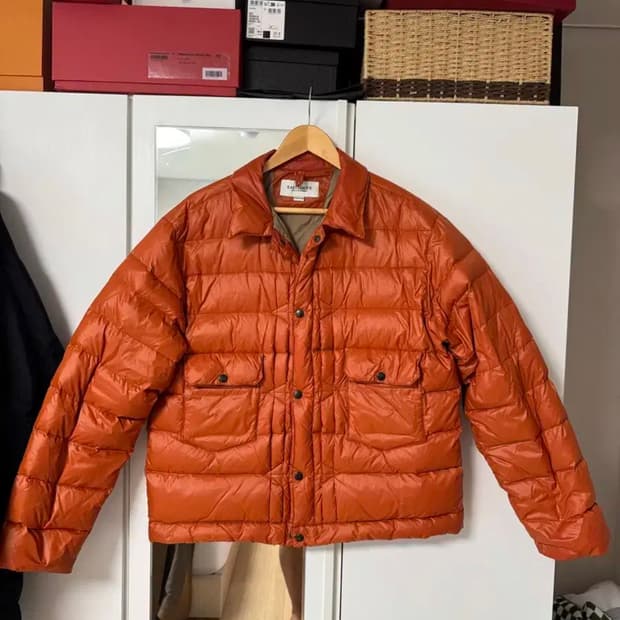 이스트로그 트러커 경량 패딩 M