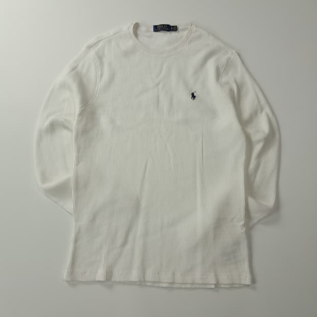 CK441 XL 폴로 와플니트 네이비포니 화이트 티셔츠