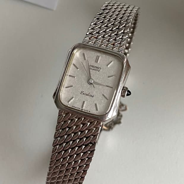Seiko 세이코 exceline 엑셀린 스노우 쿼츠 레이디스