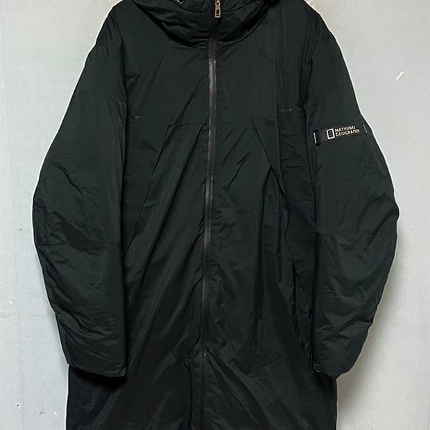 내셔널지오그래픽 남자 헤비패딩 작업복 하자있음 XXL 110