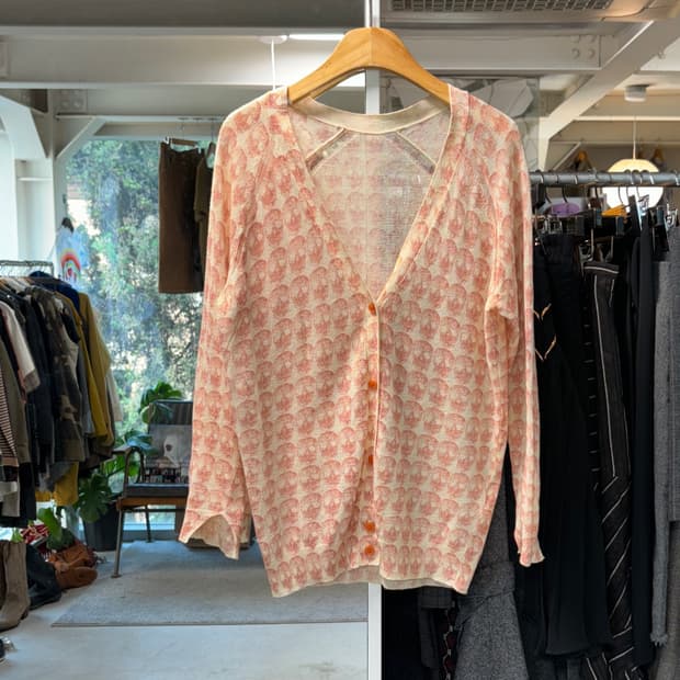 쟈딕앤볼테르 해골 린넨 가디건