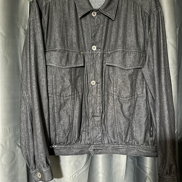 [4] 폴리테루 올드맨 트러커 자켓 / Dark Indigo