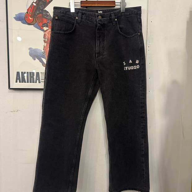 36)Lee x 아이앱 흑청 데님