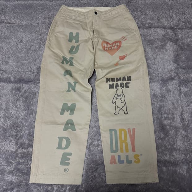 [S] 휴먼메이드 밀리터리 프린트 치노 팬츠