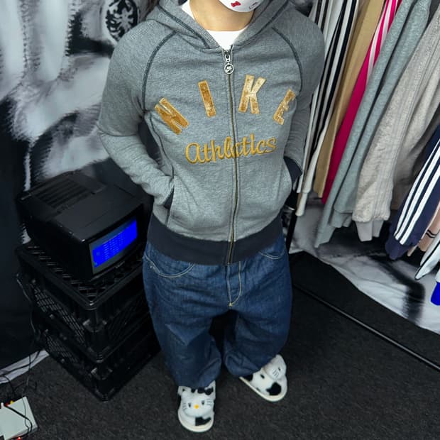 나이키 Y2K 올드스쿨 후드집업