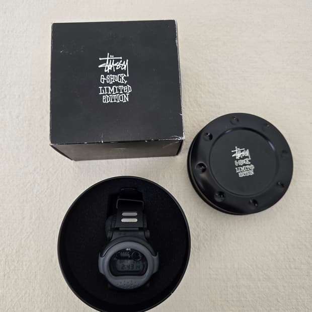Stussy x Casio G-Shock “Jason” Watch