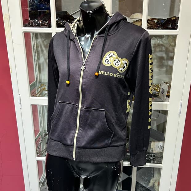 hello kitty hooded zip up 헬로키티 호피 후드집업