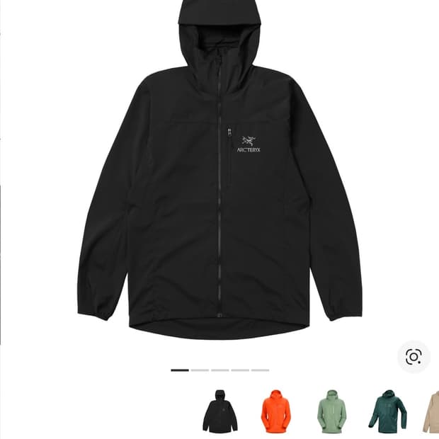 아크테릭스 스쿼미시 후디