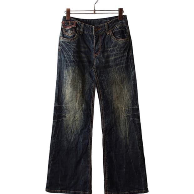 빈티지 진청바지 데님팬츠