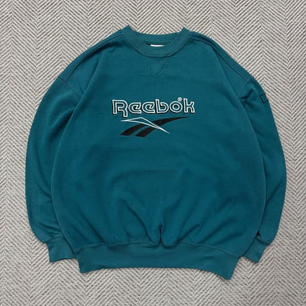 올드 리복 빅로고 스웻셔츠 v2249