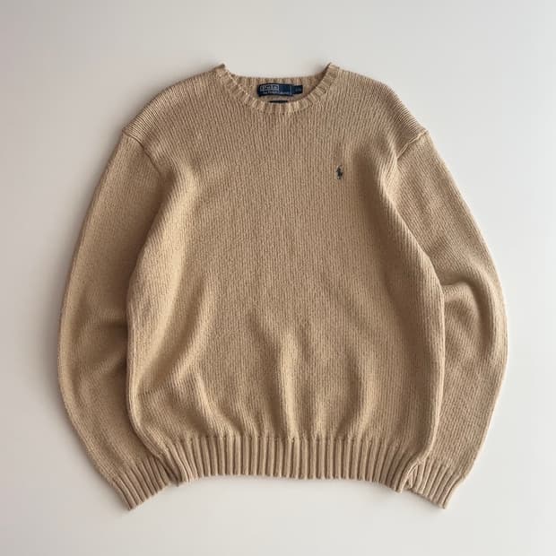 폴로 랄프로렌 라운드넥 니트 XXL