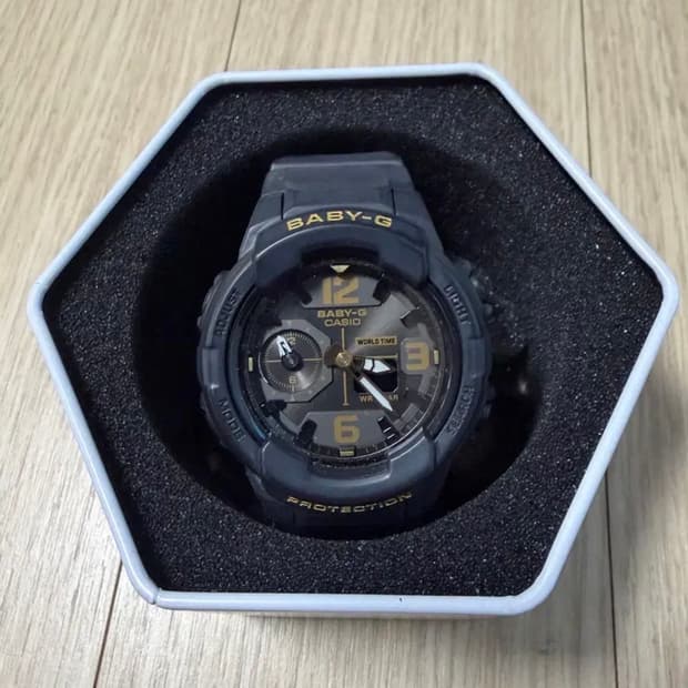 지샥 BABY-G 베이비지 블랙/골드