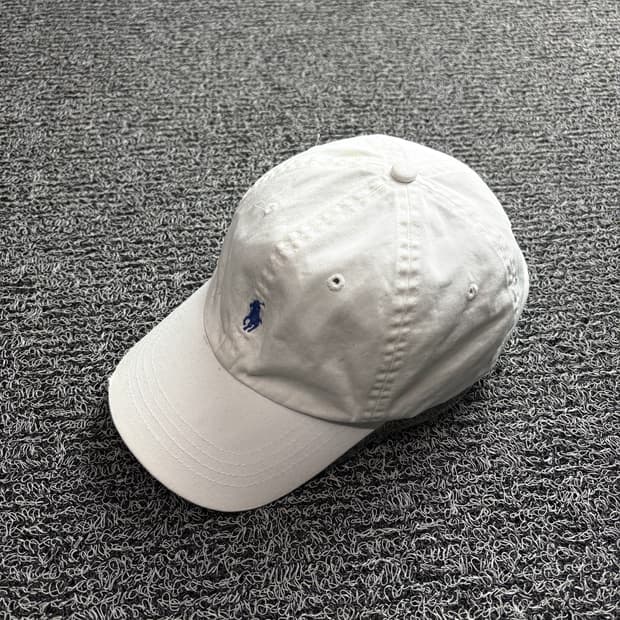 폴로 랄프로렌 포니로고 가죽스트랩 볼캡 2845