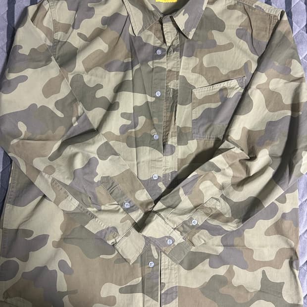 위캔더스 피로 콜라보 카모 셔츠 XL