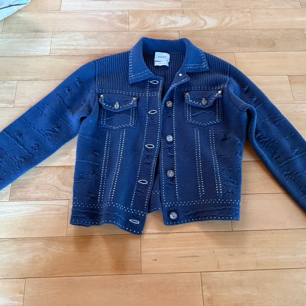 Barrie 샤넬 배리 캐시미어 자켓