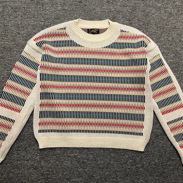 [55~66] LE MONT SAINT MICHEL 르몽생미쉘 패턴 니트