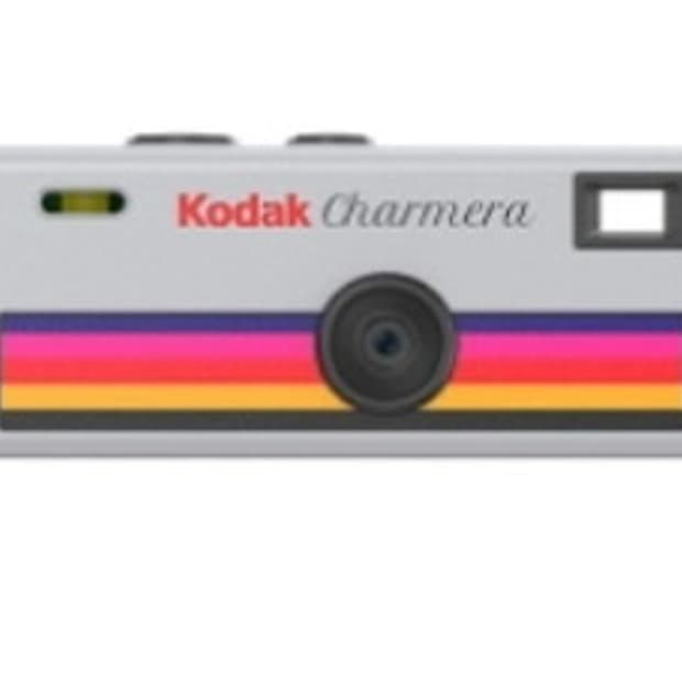 코닥 차메라 키링 (그레이)