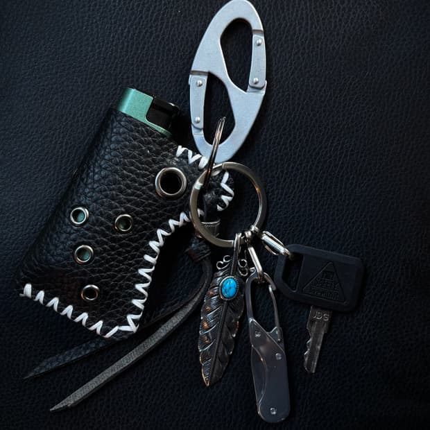 Vintage keyring (western) 