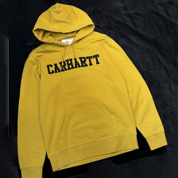 새제품 칼하트윕 로고 후드티