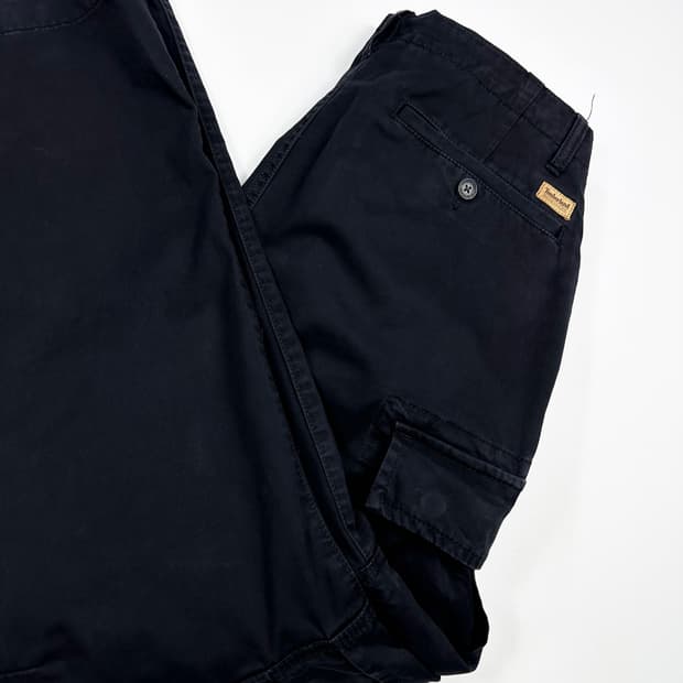 팀버랜드 블랙 스트레이트 카고팬츠 (31인치)