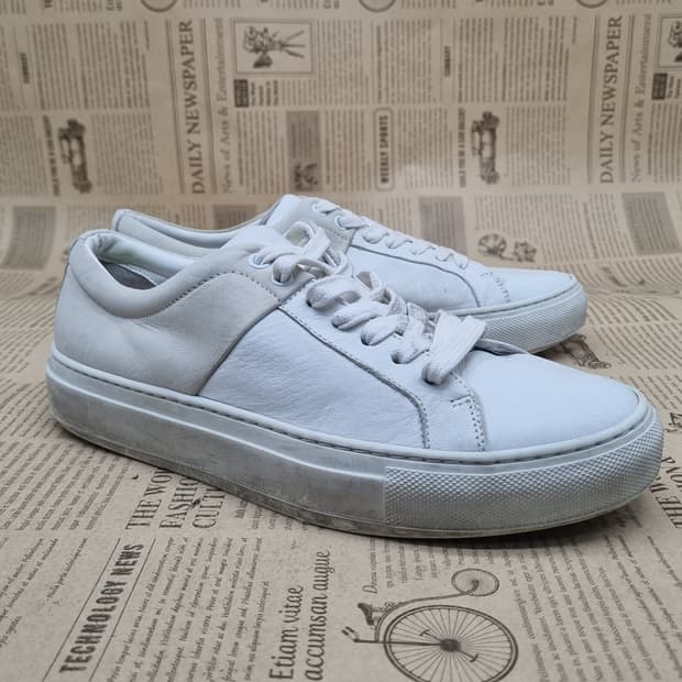 grds이태리 가죽 여성스니커즈 245