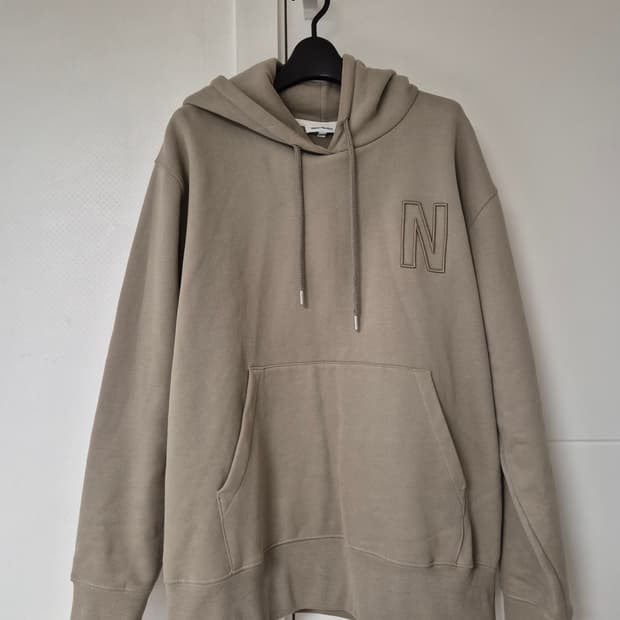 노스프로젝트 로고 후드 스웨트 셔츠 3